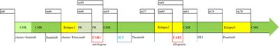 Case report: Deep molecular remissions post two separate CD19-targeted chimeric antigen receptor T-cell therapies do not prevent disease from relapsing in Philadelphia chromosome-positive acute lymphoblastic leukemia
